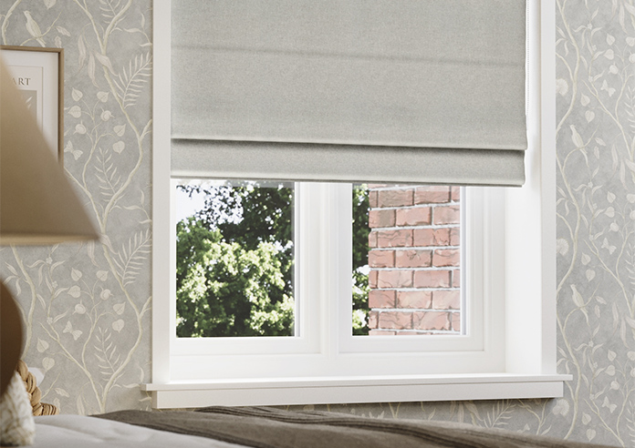 Chilham, Whisper Grey - Twist&Fit Roman Blind - Image 5